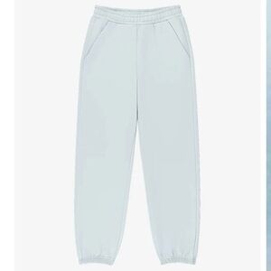 PARKE Tonal Drawstring Unisex Sweatpants Artic S/M NIB